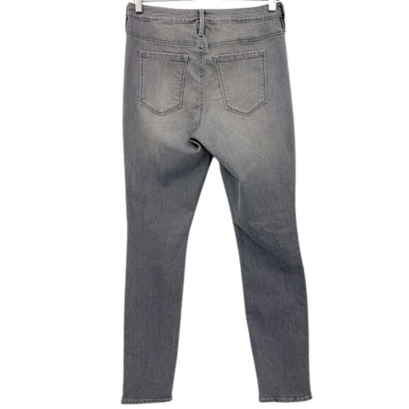 Athleta Sculptek Skinny Jeans Kenai Grey Stretch Denim Women's Size 2 - Picture 7 of 8